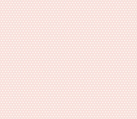 Hexagon Pattern. Scarlet color on matching background. Hexagon mosaic cells with padding. Small hexagon geometric shapes. Seamless pattern. Tileable vector illustration.