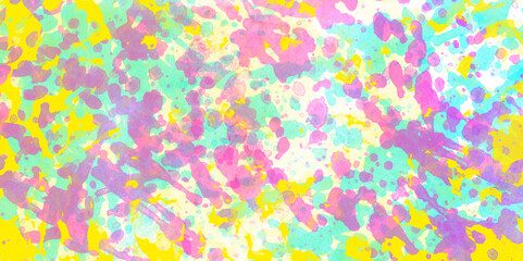 Colorful vector watercolor backgrounds for poster. Brush strokes watercolor texture. Bright wallpaper. splash acrylic colorful background .banner for wallpaper.Abstract colorful fantasy watercolor art