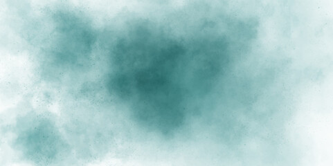 Abstract Mint Bluesky Water color background, Illustration. cloudy Minty sky background with clouds, cloudy light blue watercolor natural clouds and smoke. beautiful cloudy Mint turquoise background