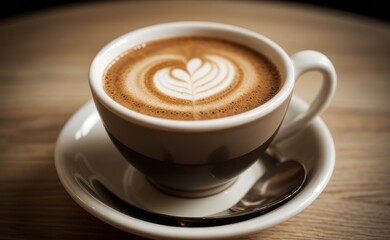 close up shot professional photograph of cup of coffee