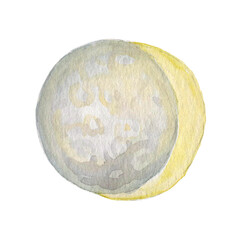 Sun moon planets constellations stars graphics hand drawn set separately on a white background saturn venus space magic horoscope symbol