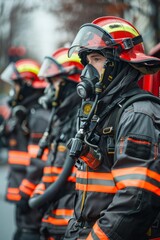 Emergency Response and Personnel Equipped for Firefighting and Rescue Services