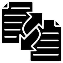 File Transfer Icon Element For Design