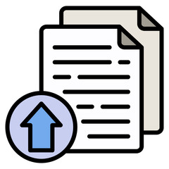 File Upload Icon Element For Design