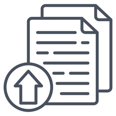 File Upload Icon Element For Design