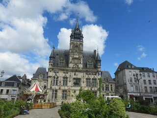 Fototapeta premium Hôtel de Ville de Compiègne, Compiègne, Oise, Hauts-de-France, France