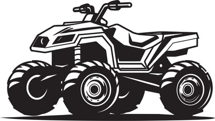 Extreme Terrain Adventure Premium ATV Vector Art