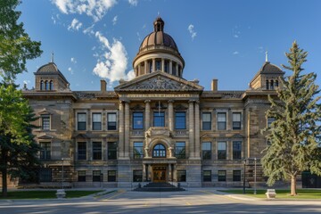 Fototapeta premium Power and Beauty of Classical Architecture - State Capitol Building