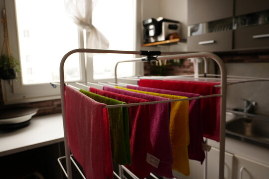 colourfull febric and textile
