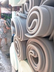 Foam gray twisted rolls for sale