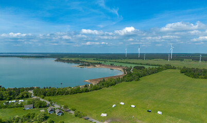 Partwitzer See im Lausitzer Seenland