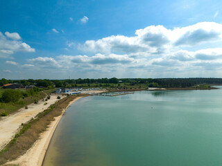 Partwitzer See im Lausitzer Seenland