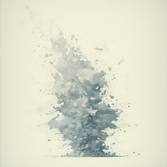 Abstract Art: Powerful Gray Hue in Dynamic Splash Form – Perfect for Explosive Marketing Graphics and Conceptual Designs