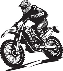 Urban Escapades Cafe Racer Motorcycle Racing Vector Illustration Pack