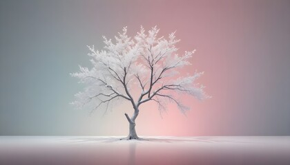 Tree Background, Alabaster Ballet, Whispering Winter Thicket