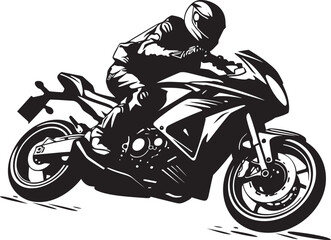 Racing Revival Cafe Racer Motorcycle Racing Vector Art Selection