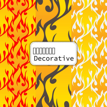 decorative Seamless pattern design 
