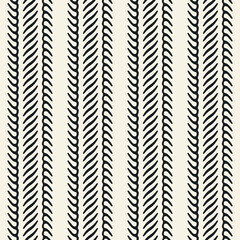 Monochrome Ornate Dashed Striped Pattern