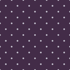 Simple, seamless polka dot background