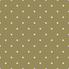 Simple, seamless polka dot background
