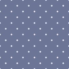 Simple, seamless polka dot background