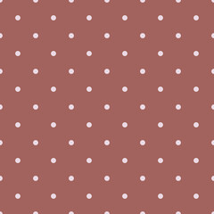 Simple, seamless polka dot background