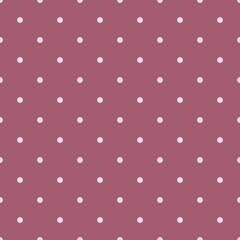 Simple, seamless polka dot background