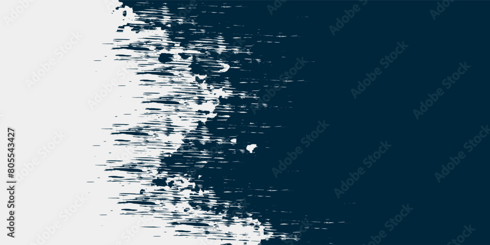 Aufkleber splats and blobs of black ink paint in different shapes on white background. abstract grunge backgro