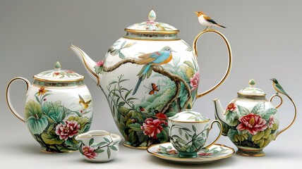 a unique and special teacup, generated by AI