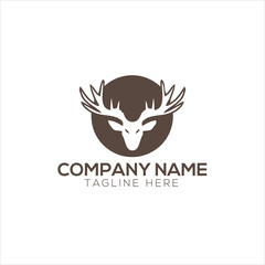 Deer Hunting Logo Vector Images