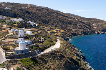 Village de Kastro sur l'île de Sifnos