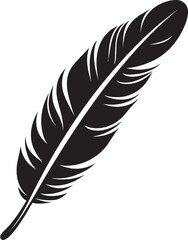 Vectorized Feathers Artistic Brilliance Feathered Cascade Vector Illustration Collection