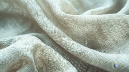 Cotton material showcasing its soft texture and subtle patterns