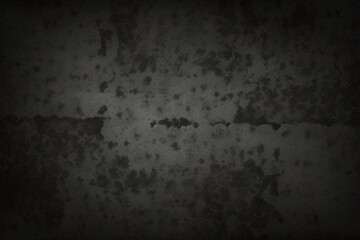 Fototapeta premium Dunkelschwarzer, strukturierter Betonhintergrund im Grunge-Stil. Panorama dunkelgrauer schwarzer Schieferhintergrund oder Textur. Vektorschwarze Betonstruktur. 