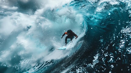 Zoom in on the intensity of leadership within extreme sports through macro photography Highlight the intricate connection between adrenaline-fueled action and principled decision-m