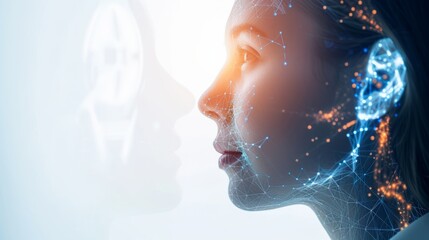 Fototapeta premium AI-Assisted Living: Embracing the Integration of Artificial Intelligence in Everyday Life