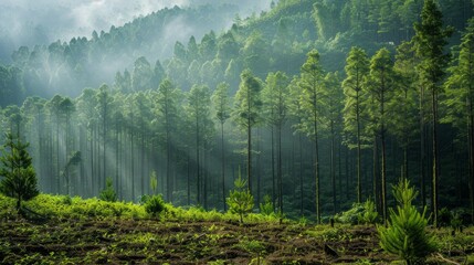Forest management policy incorporating climate change