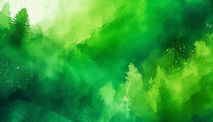 abstract fun watercolor ecofriendly gradient green with forest green colors abstract background wallpaper nature concept for artists