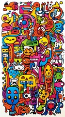 Obraz premium Collection of Various Colored Objects