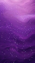 Purple Background With Stars and Waves