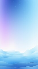 Blue and Purple Background With Waves and Stars