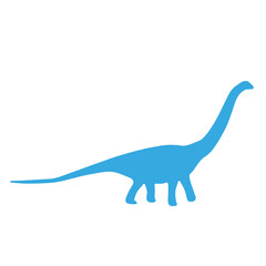 dinosaur  vector silhouettes
