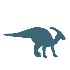 dinosaur  vector silhouettes
