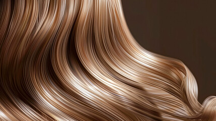 Hairstyle, beauty and hair care, long light brown healthy hair texture background for haircare shampoo, hair extensions and hair salon