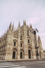Fototapeta premium Milan cathedral duomo Italy