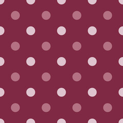 Simple, seamless polka dot background