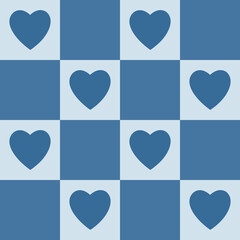 popular checker chess square abstract background. Chessboard seamless pattern