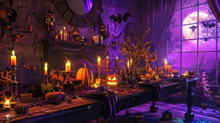 Witchcraft Inspired Halloween Banquet