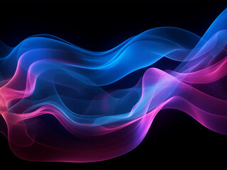 Abstract sound wave neon color. Voice digital volume voice technology vibrant wave. Music sound energy vector background. Equalizer electronic light illustration