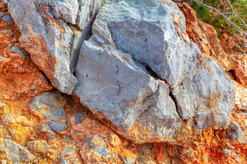 Rock texture natural background, rugged and authentic backdrop